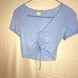 baby blue top!